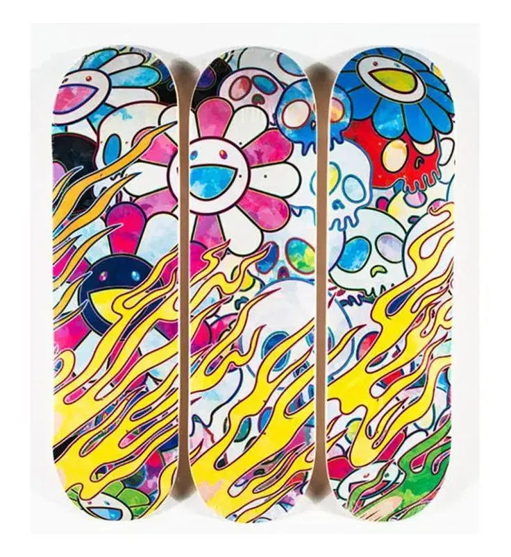 MURAKAMI TAKASHI Skateboard Deck Set